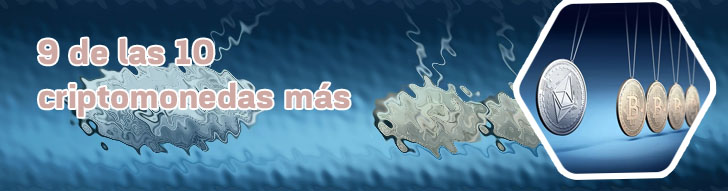 Criptomonedas mas valiosas